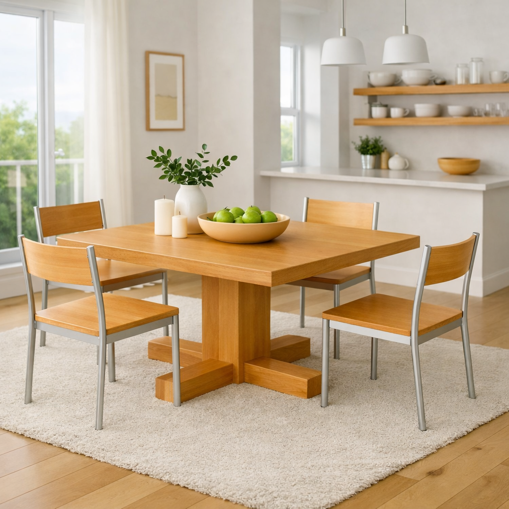 The Alder Hollow Square Table