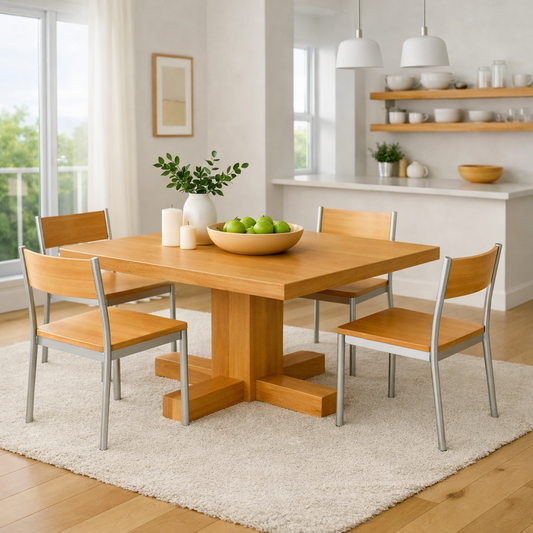 The Alder Hollow Square Table