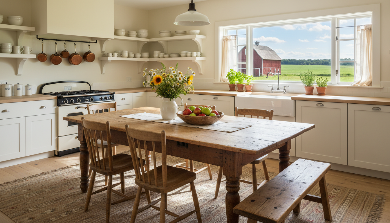 The Heirloom Farmhouse Table